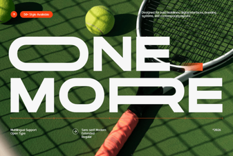 One More Font: Elevate Your Design Projects
