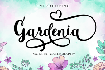 Gardenia Font: Elegant Typography for Creative Design Projects