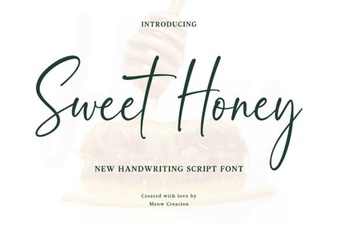 Sweet Honey Font – Free Stylish Script Font Download