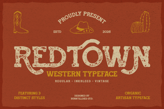 Redtown Font: Bold Creative Typography for Modern Designs